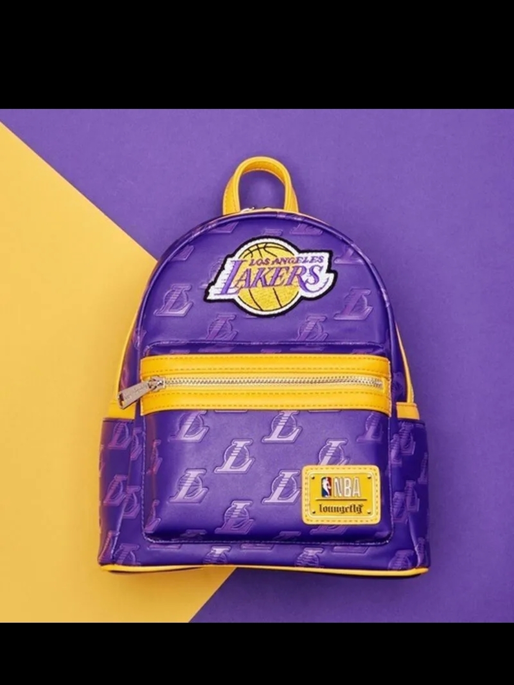 Los Angeles Lakers Purple & Gold Mini Backpack